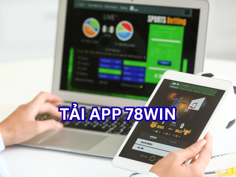 Giao diện ứng dụng 78WIN hiện đại trên điện thoại